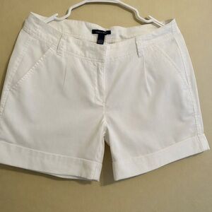 Tommy Hilfiger White Women's Bermudas